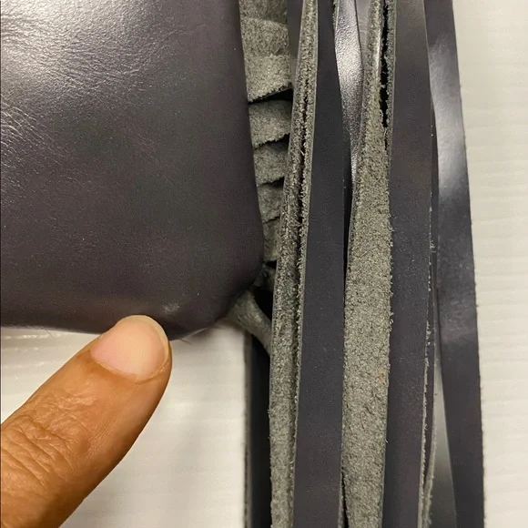 NWOT Dancing Cactus Designs Leather Hair Hide Bag - Picture 13 of 16